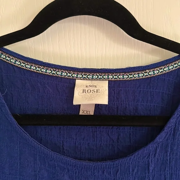 Knox Rose Flowy Tiered Ruffle Dress Size XXL - Picture 2 of 8